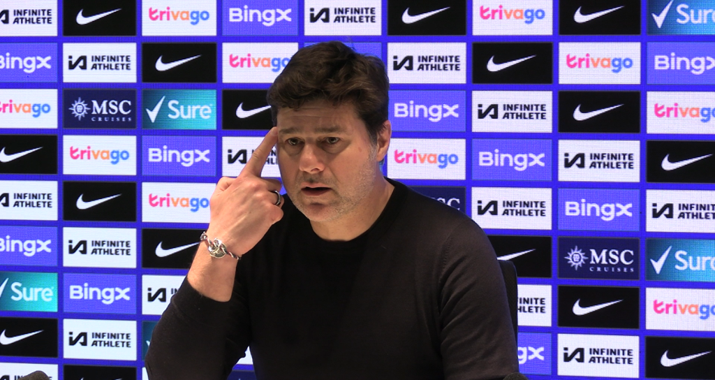 Chelsea manager Mauricio Pochettino
