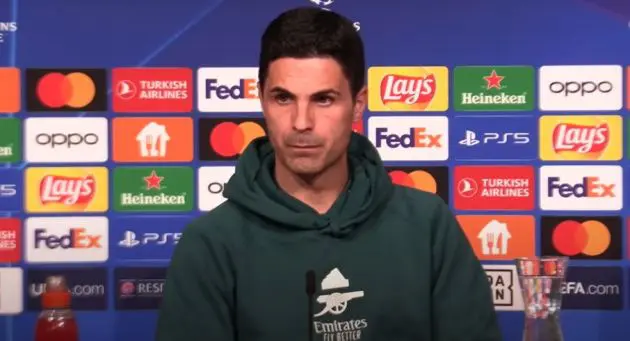 Arsenal boss Mikel Arteta