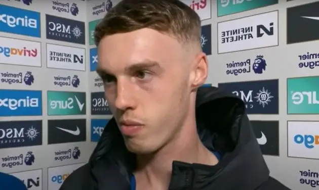 Chelsea forward Cole Palmer