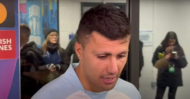 Man City midfielder Rodri