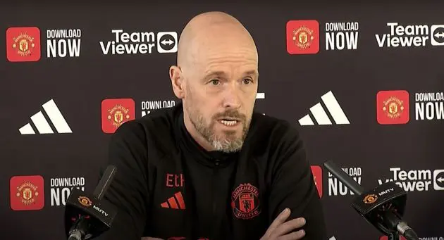 Manchester United boss Erik ten Hag