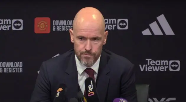Man Utd boss Erik ten Hag
