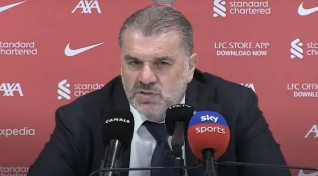 Tottenham boss Ange Postecoglou