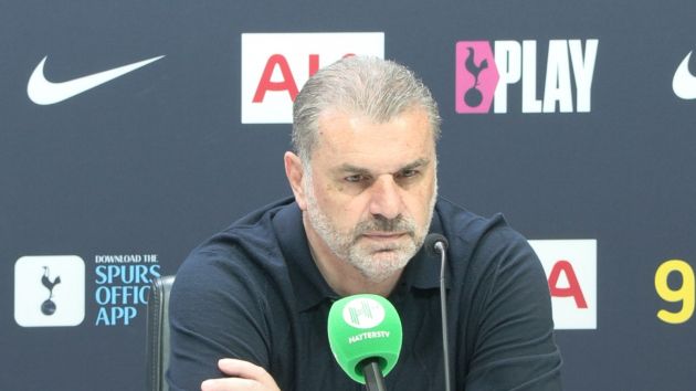 Tottenham boss Ange Postecoglou