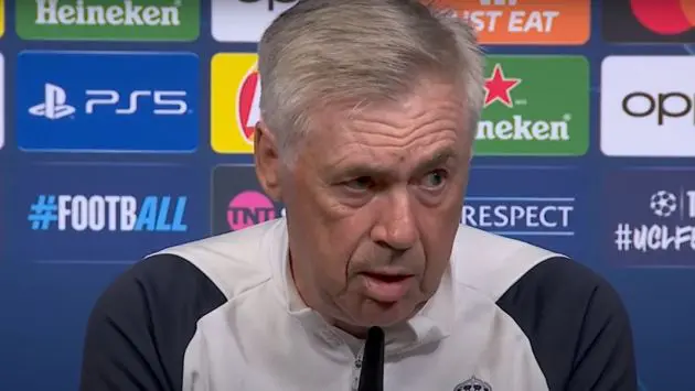 Real Madrid manager Carlo Ancelotti