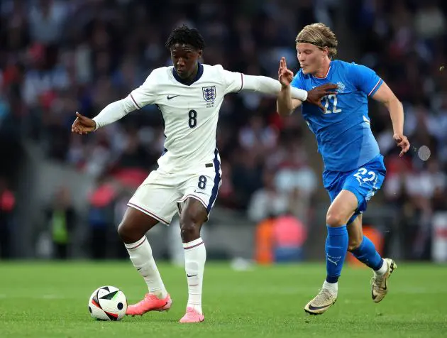 England and Man Utd midfielder Kobbie Mainoo