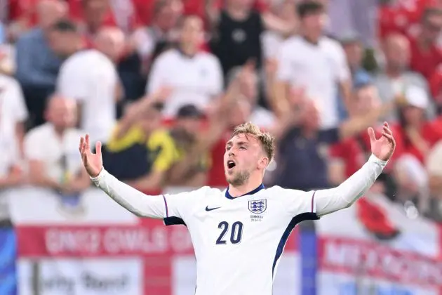 England forward Jarrod Bowen