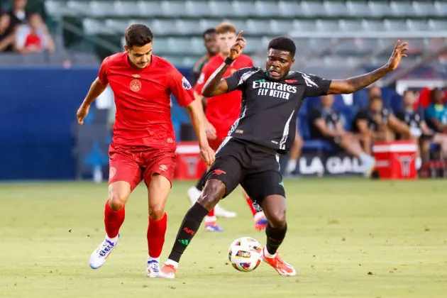 Arsenal midfielder Thomas Partey