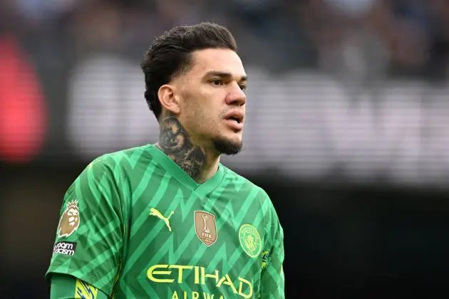 Man City goalkeeper Ederson