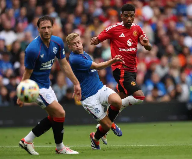 Man Utd forward Amad Diallo