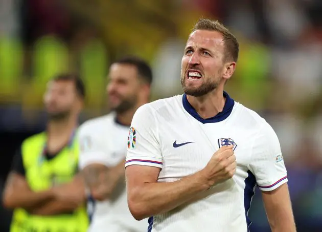 England striker Harry Kane