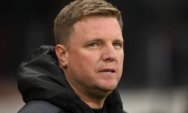 Newcastle manager Eddie Howe