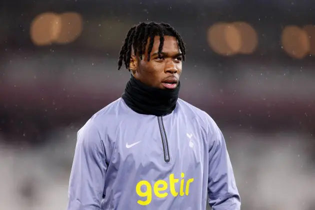 Tottenham defender Destiny Udogie