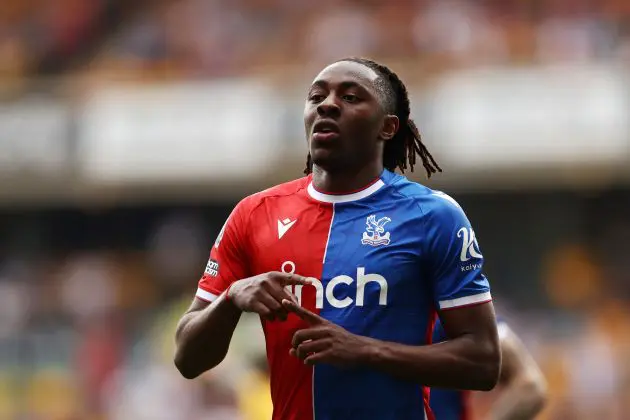 Crystal Palace midfielder Ebere Eze