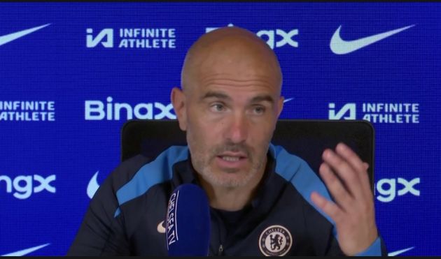 Chelsea manager Enzo Maresca
