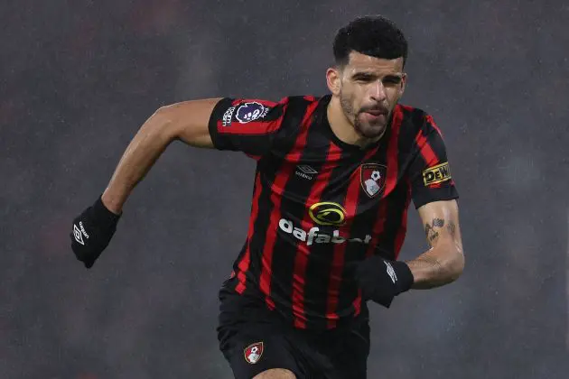 Dominic Solanke in action for Bournemouth