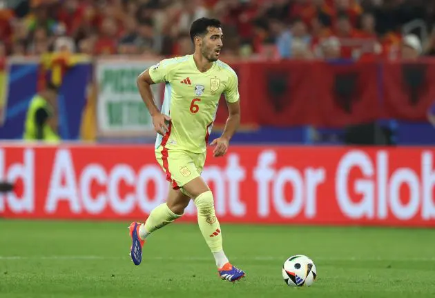 Arsenal target and Spain midfielder Mikel Merino