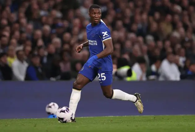 Chelsea midfielder Moises Caicedo