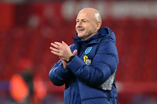 England interim boss Lee Carsley