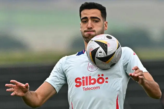 Arsenal and Spain midfielder Mikel Merino