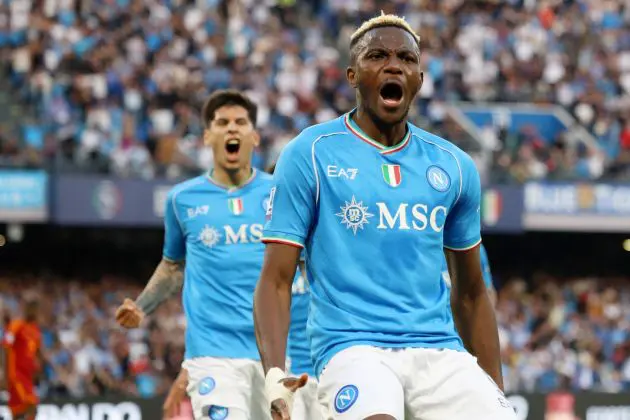 Napoli striker Victor Osimhen
