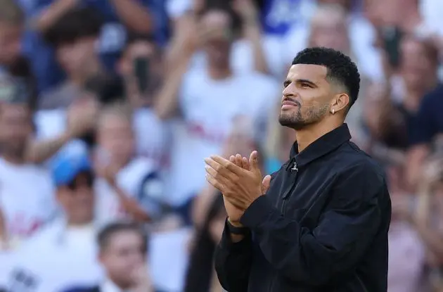 New Tottenham striker Dominic Solanke
