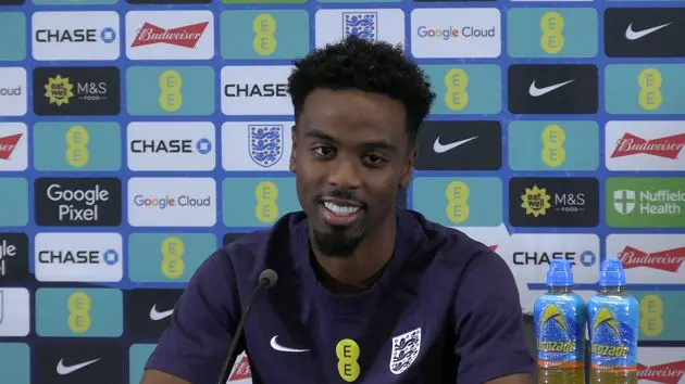 England and Lille midfielder Angel Gomes