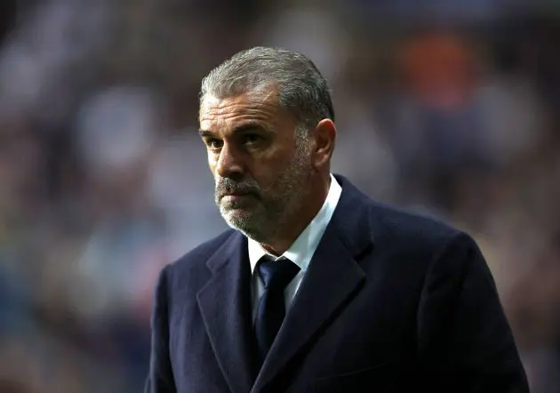Tottenham manager Ange Postecoglou