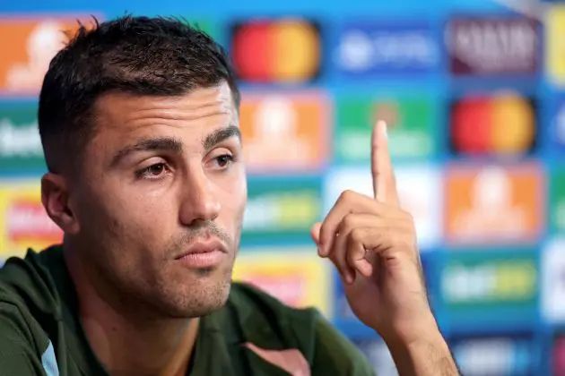 Man City midfielder Rodri