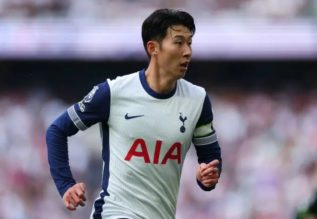 Tottenham captain Heung-Min Son