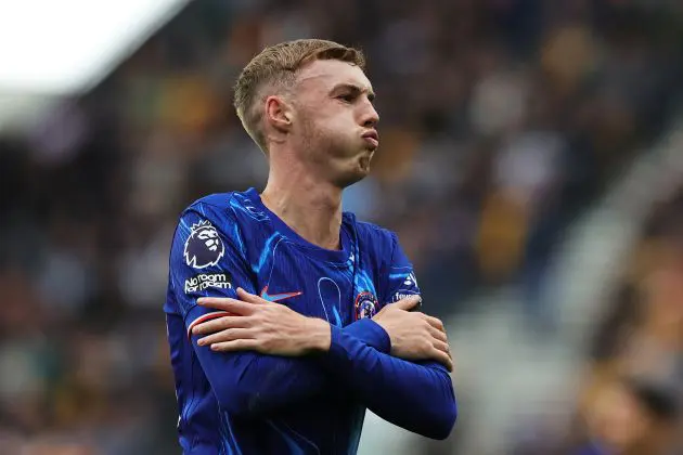 Chelsea attacker Cole Palmer