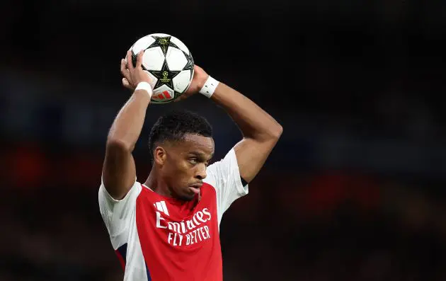Arsenal defender Jurrien Timber