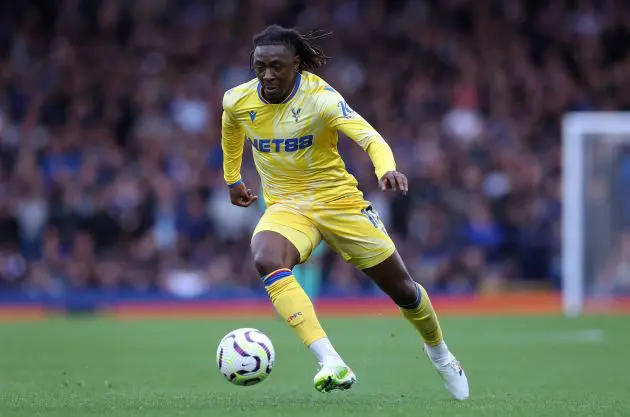 Crystal Palace midfielder Ebere Eze