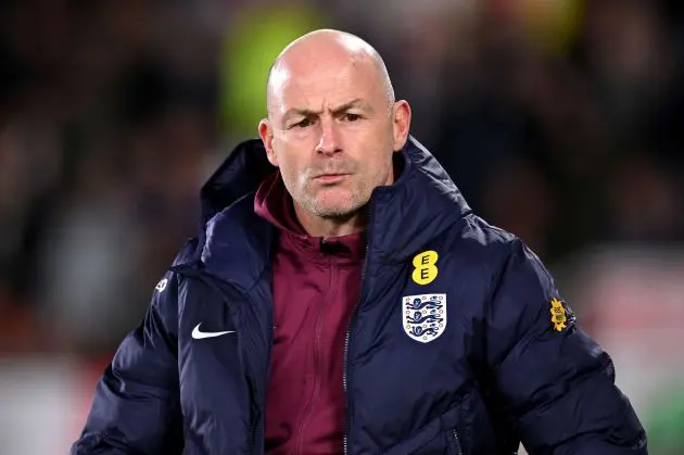 England interim boss Lee Carsley