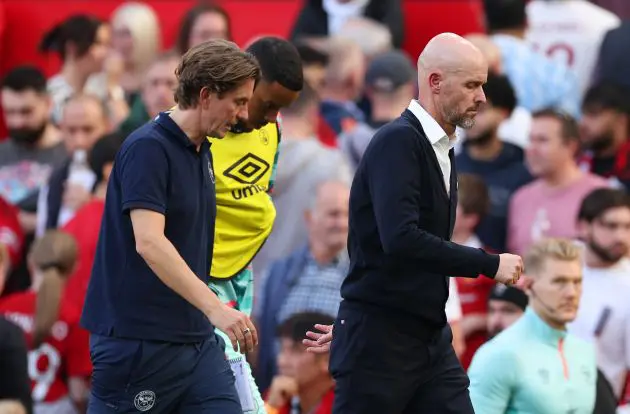 Thomas Frank and Erik ten Hag