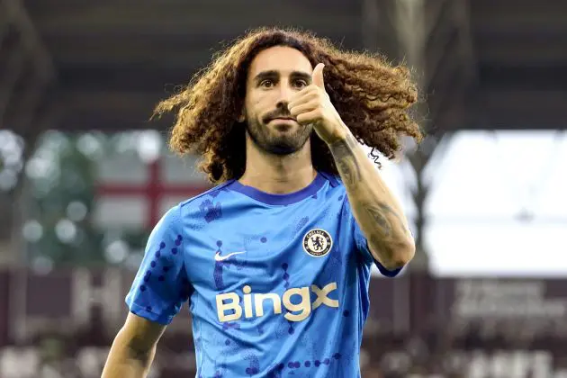 Chelsea defender Marc Cucurella