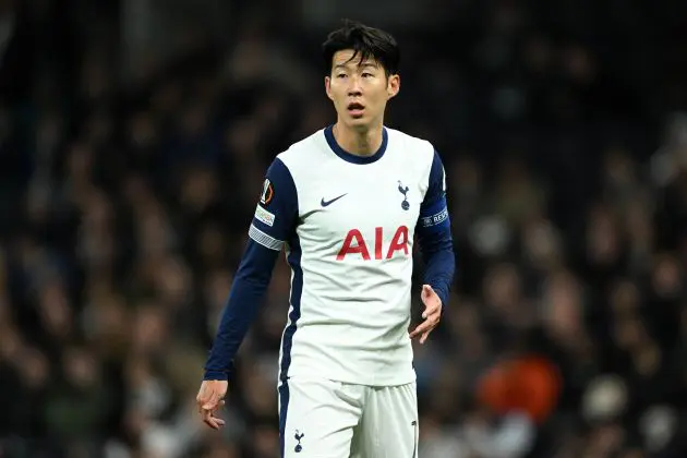 Tottenham forward Heung-Min Son