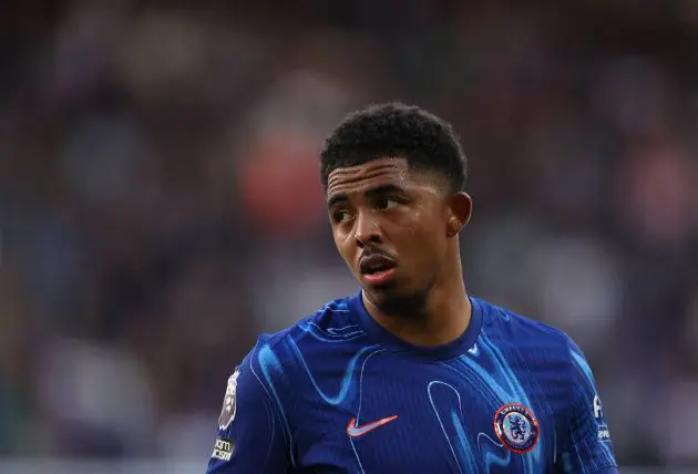Chelsea defender Wesley Fofana