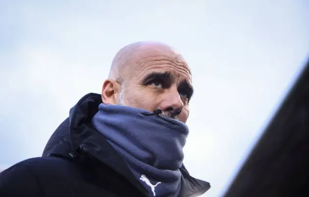 Man City manager Pep Guardiola