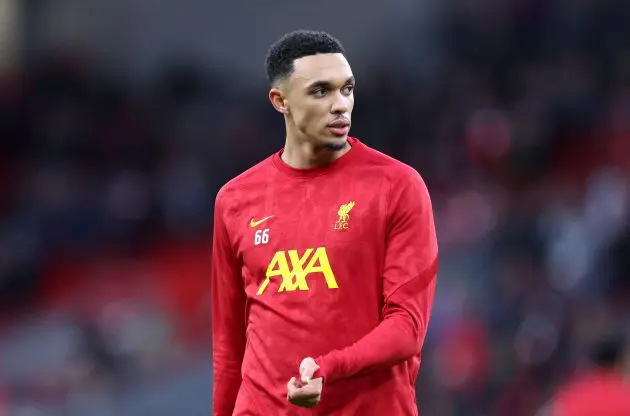 Liverpool defender Trent Alexander-Arnold