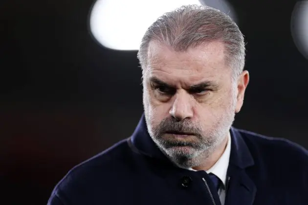 Tottenham manager Ange Postecoglou