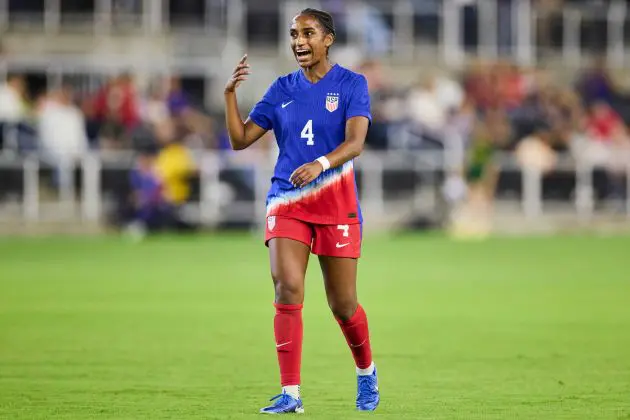 USA defender and new Chelsea signing Naomi Girma