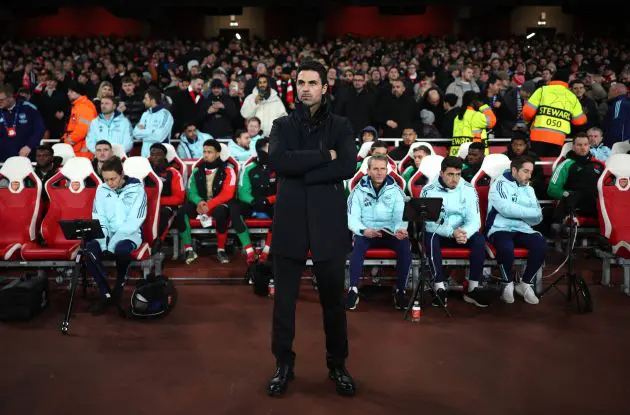 Arsenal boss Mikel Arteta