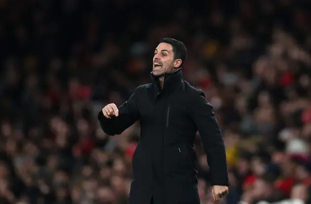 Arsenal boss Mikel Arteta