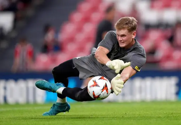 New Tottenham signing Antonin Kinsky
