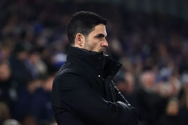 Arsenal manager Mikel Arteta