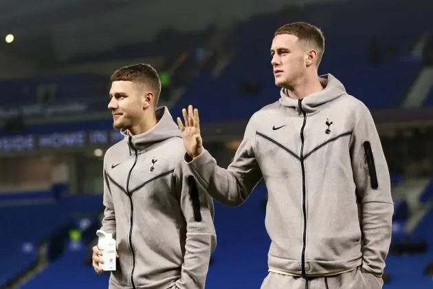 Alfie Dorrington is set for a loan move away from Spurs