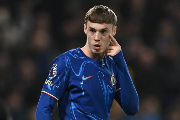 Chelsea forward Cole Palmer