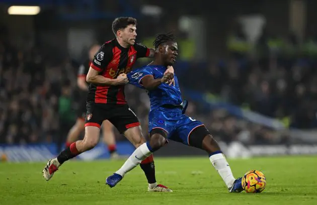 Chelsea midfielder Romeo Lavia