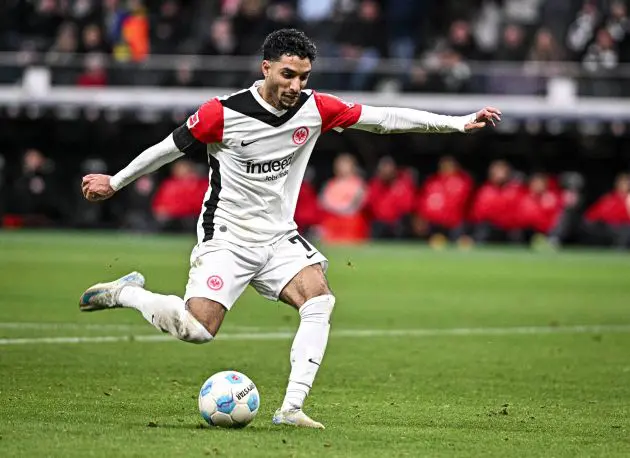 Eintracht Frankfurt forward Omar Marmoush